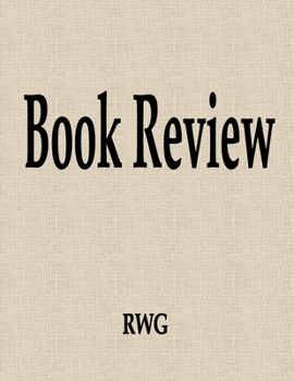 Paperback Book Review: 50 Pages 8.5" X 11" Book