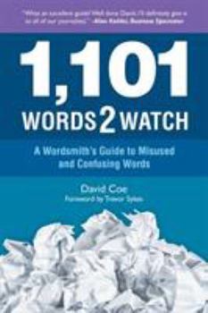 Paperback 1,101 Words2watch: A Wordsmith's Guide to Misused and Confusing Words Book