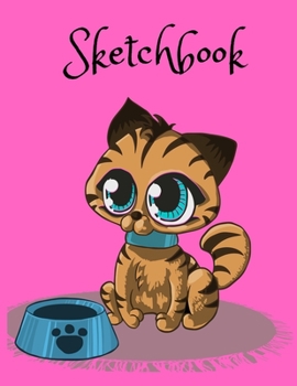 Paperback Sketchbook: Blank For Drawing And Sketching With A Large Journal Cute Cartoon Forest Animals!: Sketchbook for Girls: (Owl, Fox, Bi Book