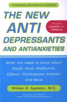 Paperback The New Antidepressants and Antianxieties Book