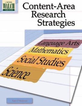 Paperback Content-Area Research Strategies Book