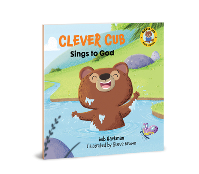 Paperback Clever Cub Sings to God Book