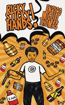 Paperback Ricky Sticky Hands Book