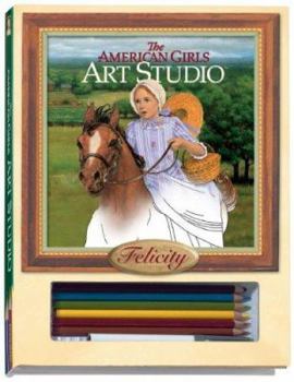 Hardcover Art Studio Felicity [With Professional Blending ToolWith 6 Colored Pencils] Book