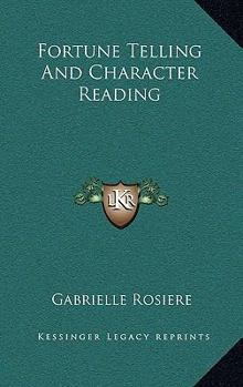 Hardcover Fortune Telling And Character Reading Book