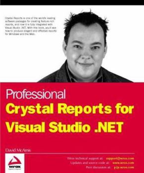 Paperback Professional Crystal Reports for Visual Studio .Net Book