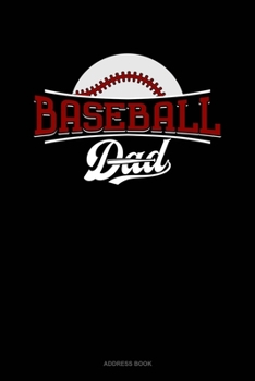 Paperback Baseball Dad: Address Book