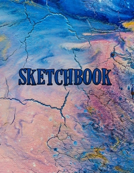 Paperback Sketchbook: Notebook for Sketching, Doodling, Painting, Drawing or Writing 8.5 x 11 100 Pages, 8.5 x 11 (Pretty Cute Abstract Cove Book