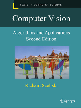 Paperback Computer Vision: Algorithms and Applications Book