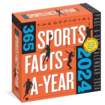 Calendar Official 365 Sports Facts-A-Year Page-A-Day Calendar 2024: Trivia, Record-Breaking Feats, Come from Behind Wins & Quotes Book