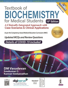 Paperback Textbook of Biochemistry for Medical Students Book