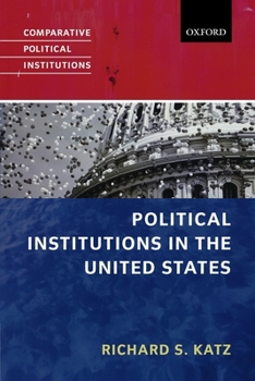 Paperback Political Institutions in the United States Book