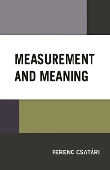 Hardcover Measurement and Meaning Book