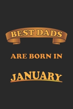 Best Dads Are Born In January: Notizbuch Geschenk-Idee f�r V�ter - Karo - A5 - 120 Seiten
