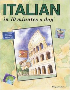 Paperback Italian in 10 Minutes a Day Book