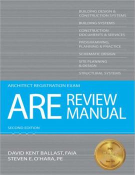 Paperback ARE Review Manual Book