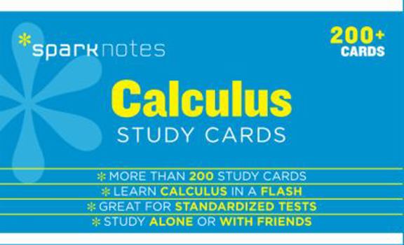 Calculus Study Cards - Book  of the SparkNotes Study Cards