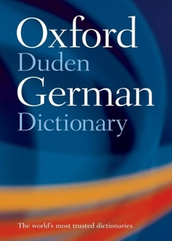 Hardcover Oxford-Duden German Dictionary: German-English / English-German Book