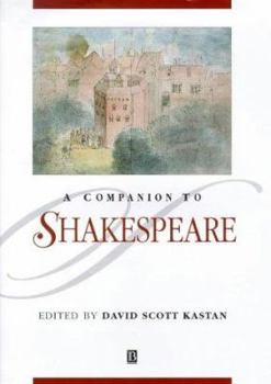 Hardcover A Companion to Shakespeare Book