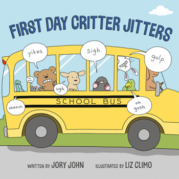 Hardcover First Day Critter Jitters Book