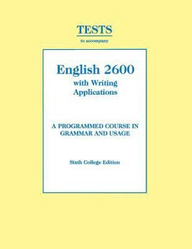 Paperback English 2600 College Ed - Tests Book