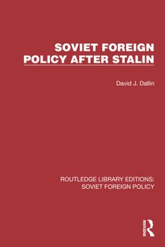Paperback Soviet Foreign Policy After Stalin Book
