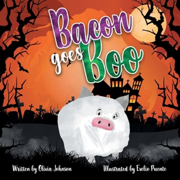 Paperback Bacon goes Boo Book