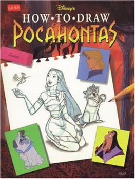 Paperback Disney's How to Draw Pocahontas (Disney's Classic Character Series) Book