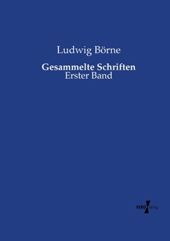 Paperback Gesammelte Schriften: Erster Band [German] Book