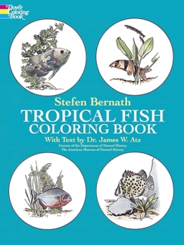 Paperback Tropical Fish Coloring Book