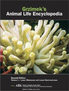Hardcover Grzimek's Animal Life Encyclopedia: Lower Metazoans and Lesser Deuterostomes Book