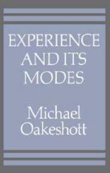 Experience and Its Modes (Cambridge Paperback Library) - Book  of the Cambridge Philosophy Classics