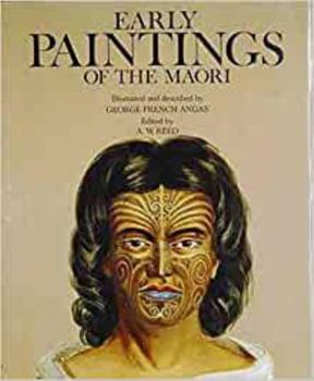 Hardcover Maori scenes and portraits Book