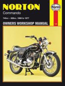 Paperback Norton Commando Owners Workshop Manual, No. 125: '68-'77 Book
