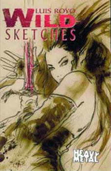 Paperback Luis Royo Wild Sketches Volume 1 Book