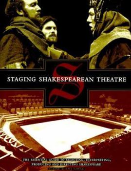 Paperback Staging Shakespearean Theatre Book