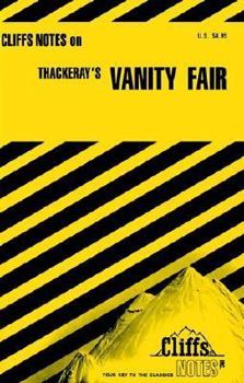 Paperback Cliffsnotes on Thackeray's Vanity Fair Book