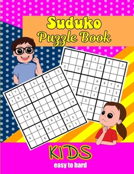 Paperback Sudoku Book Kids: Easy To Hard Book