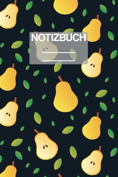 Paperback Notizbuch A5 Muster Birne: - 111 Seiten - EXTRA Kalender 2020 - Einzigartig - Kariert - Karo - Raster - Geschenk - Geschenkidee [German] Book
