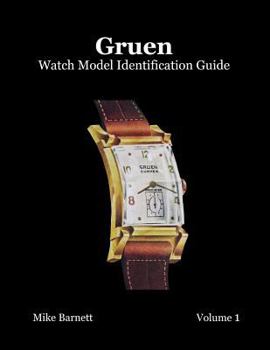 Paperback Gruen Watch Model Identification Guide Book