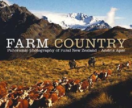 Hardcover Farm Country; Panoramic Photography of Rural New Zealand Book