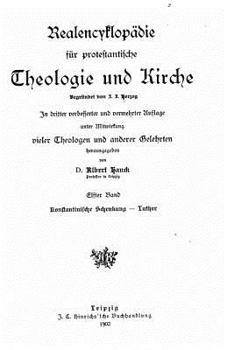 Paperback Realencyklopädie für protestantische theologie und kirche [German] Book