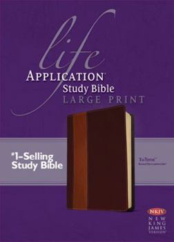 Paperback Life Application Study Bible NKJV-Large Print [Large Print] Book