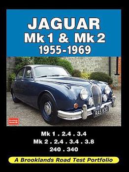 Paperback Jaguar Mk1 & Mk2 1955-1969 - Road Test Portfolio Book