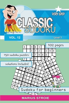 Paperback Classic Sudoku - very easy, vol. 12: grids 9x9 Book