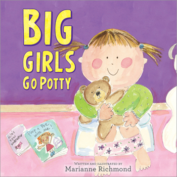 Hardcover Big Girls Go Potty Book
