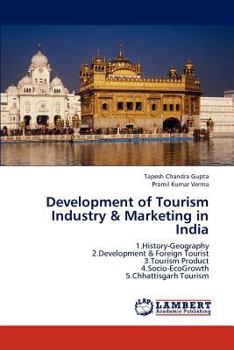 Paperback Development of Tourism Industry & Marketing in India Book