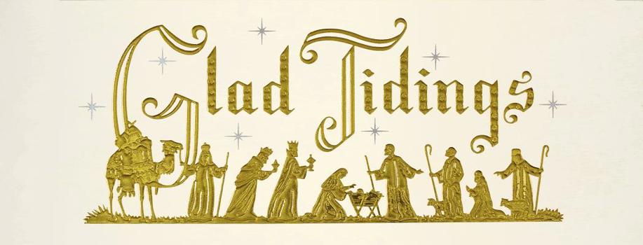 Misc. Panoramic Cards: Glad Tidings Book