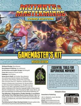 Hardcover Mutants & Masterminds Gamemaster's Kit, Revised Edition Book