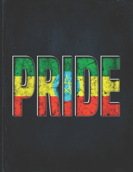 Pride: Ethiopia Heritage Gift for Ethiopian Coworker from Addis Ababa  Undated Planner Daily Weekly Monthly Calendar Organizer Journal